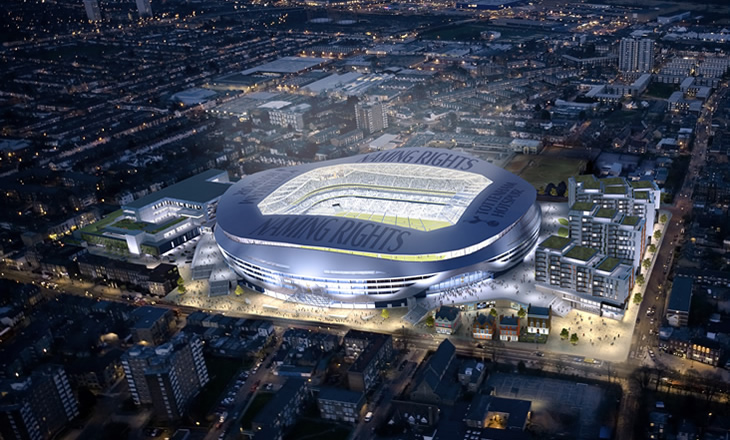 Stadion Baru Tottenham Hotspur yang Memesona