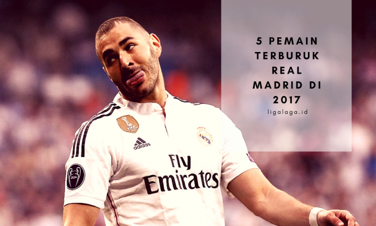 5 Pemain Real Madrid Terburuk Sepanjang 2017