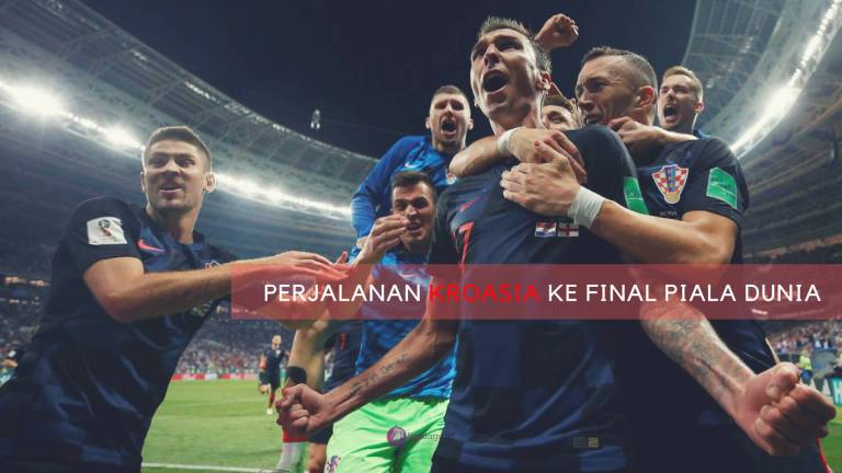 Perjalanan Kroasia ke Final Piala Dunia 2018