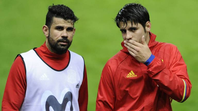Persahabatan ala Costa dan Morata di Atletico Madrid