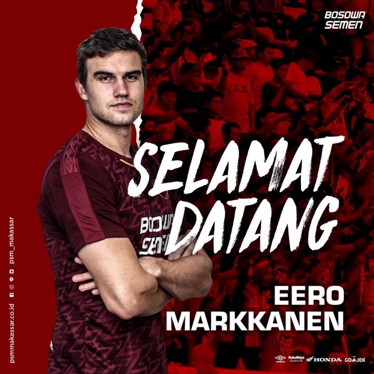Harapan Besar PSM Makassar pada Eero Markkanen