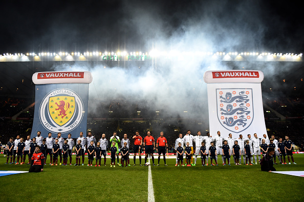Inggris Melawan Skotlandia, Pertandingan Antar Negara Pertama di Dunia