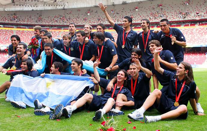 Mengenang Generasi Emas Argentina Pemenang Olimpiade 2008