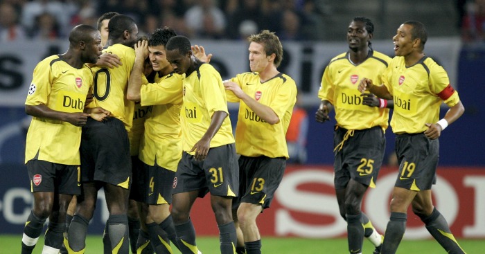 13 September 2006: 11 Negara, 1 Arsenal