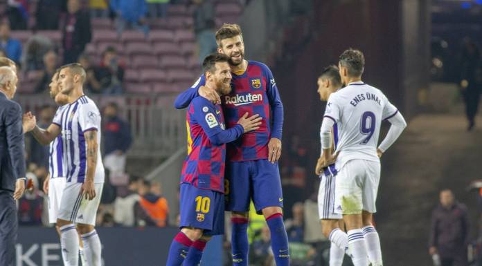 Barcelona V Real Valladolid, La Liga regular season.