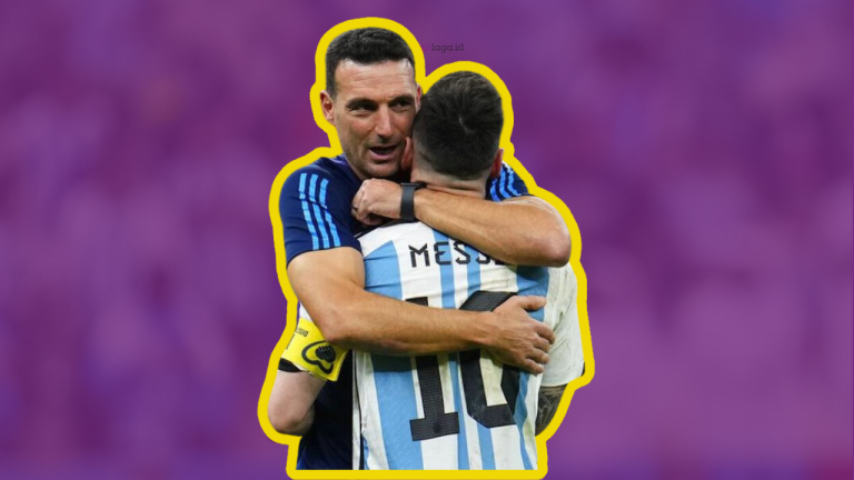 Scaloni dan Messi, dari Rekan Setim sampai Jadi Juara Dunia