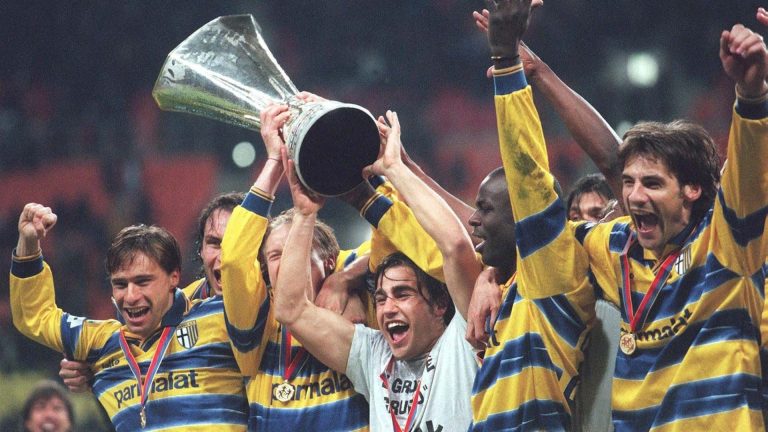 Skuat Parma di Final Piala UEFA 1998/1999, dari Buffon dan Veron hingga Cannavaro dan Crespo